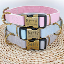 Load image into Gallery viewer, Personalized Nylon Dog Collar/Custom Engraved
