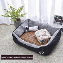 Load image into Gallery viewer, Soft Fleece Dog Bed
