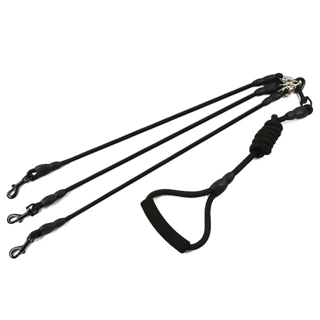 Nylon Leash Durable For Up to Three Dogs