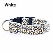 Load image into Gallery viewer, Glowing/Leopard Luminous Collar For Night Safety
