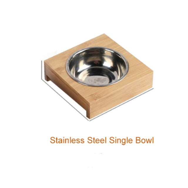Stainless Steel/Ceramic Bowls Bambo