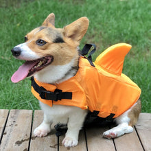 Load image into Gallery viewer, Dog Life Shark Shaped Life Jacket
