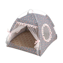 Load image into Gallery viewer, Portable Cat Tent Cave Bed
