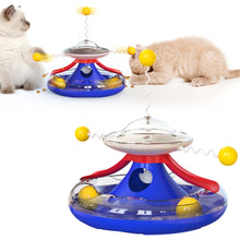 Load image into Gallery viewer, Cat Track Turntable Leaking Food Toy
