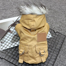 Load image into Gallery viewer, Winter Pet Jacket With Hood
